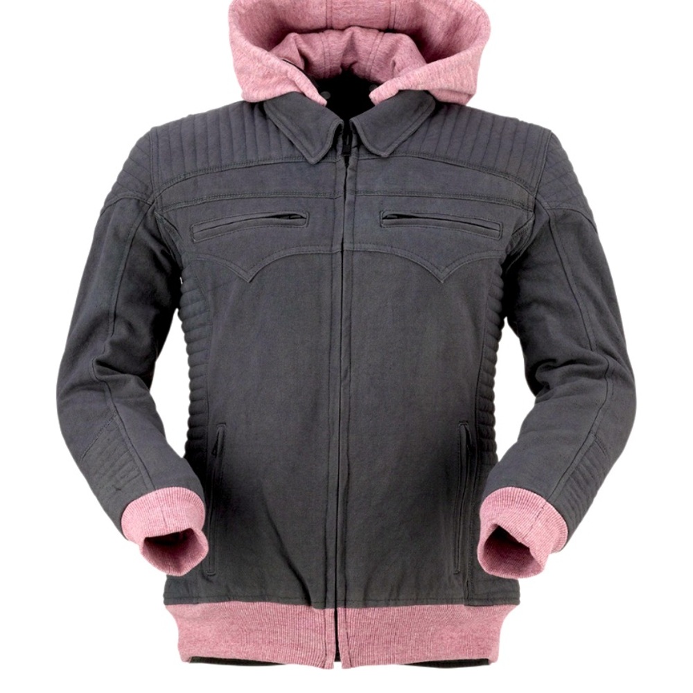 Size medium Z1R impress jacket. Woman’s Net. Grey/pink